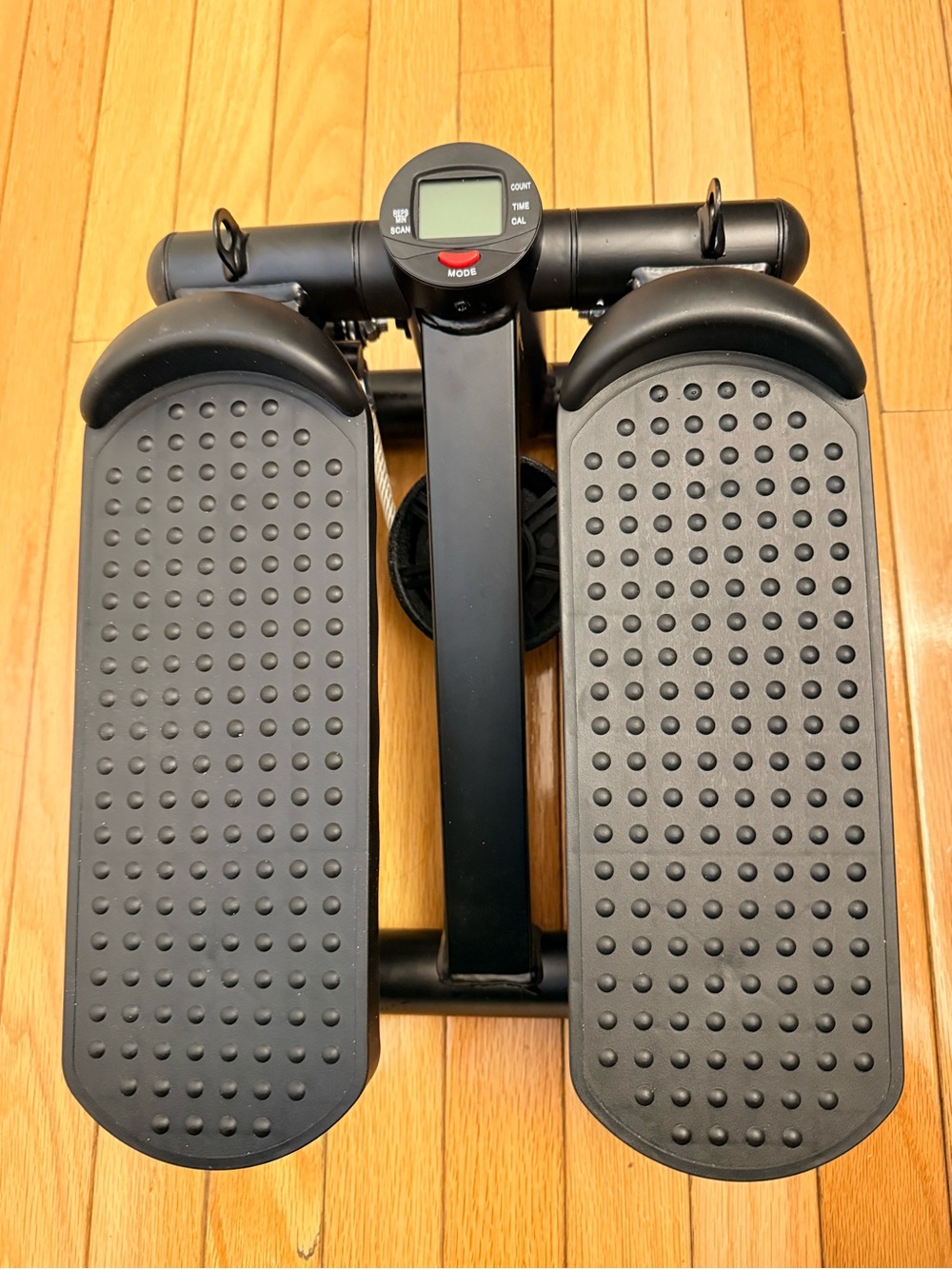 Compact Black Mini Stepper with Digital Monitor